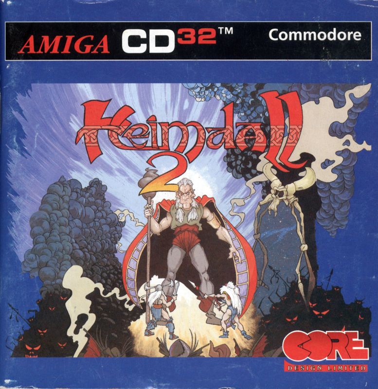 Heimdall 2 box art for Amiga CD32